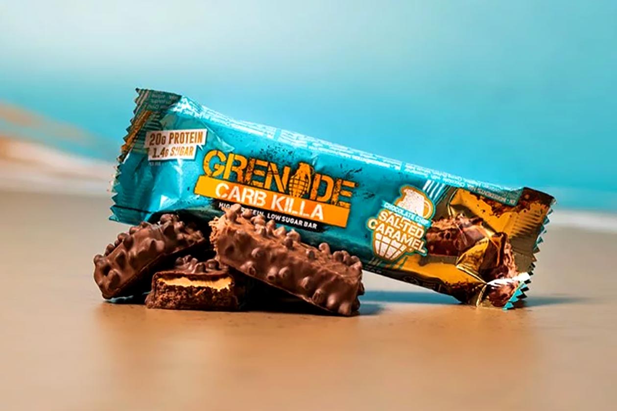 grenade chocolate chip salted caramel carb killa in the us