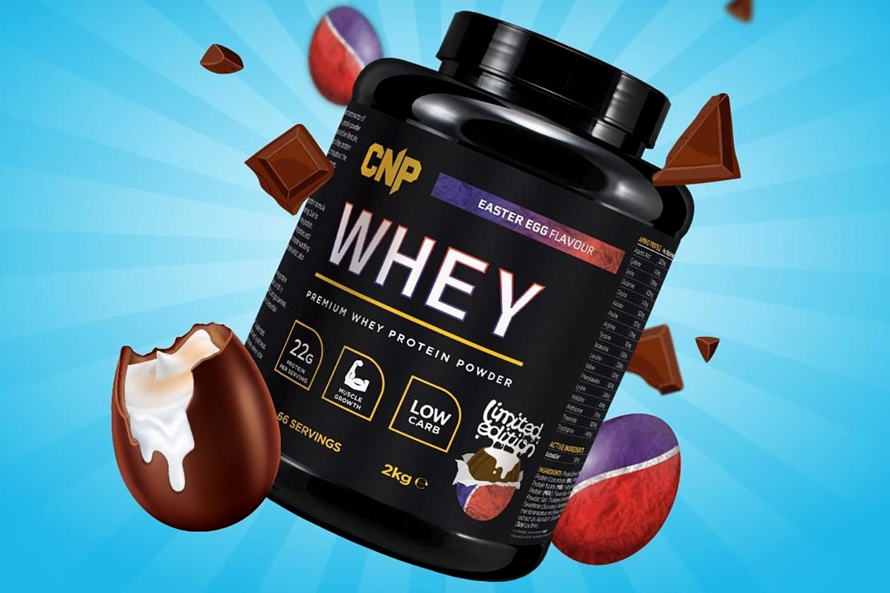 cnp easter egg whey protein powder