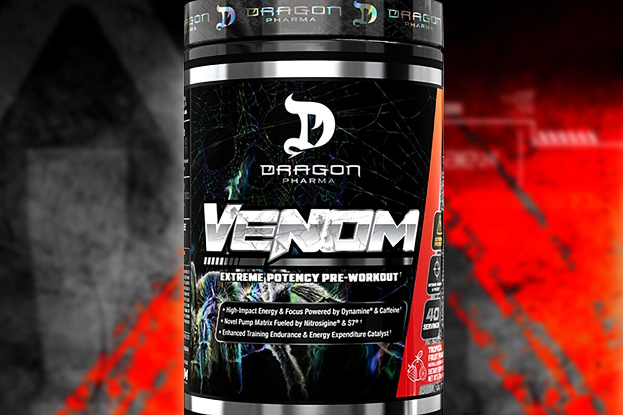 6 Day Venom pre workout dragon pharma for Build Muscle