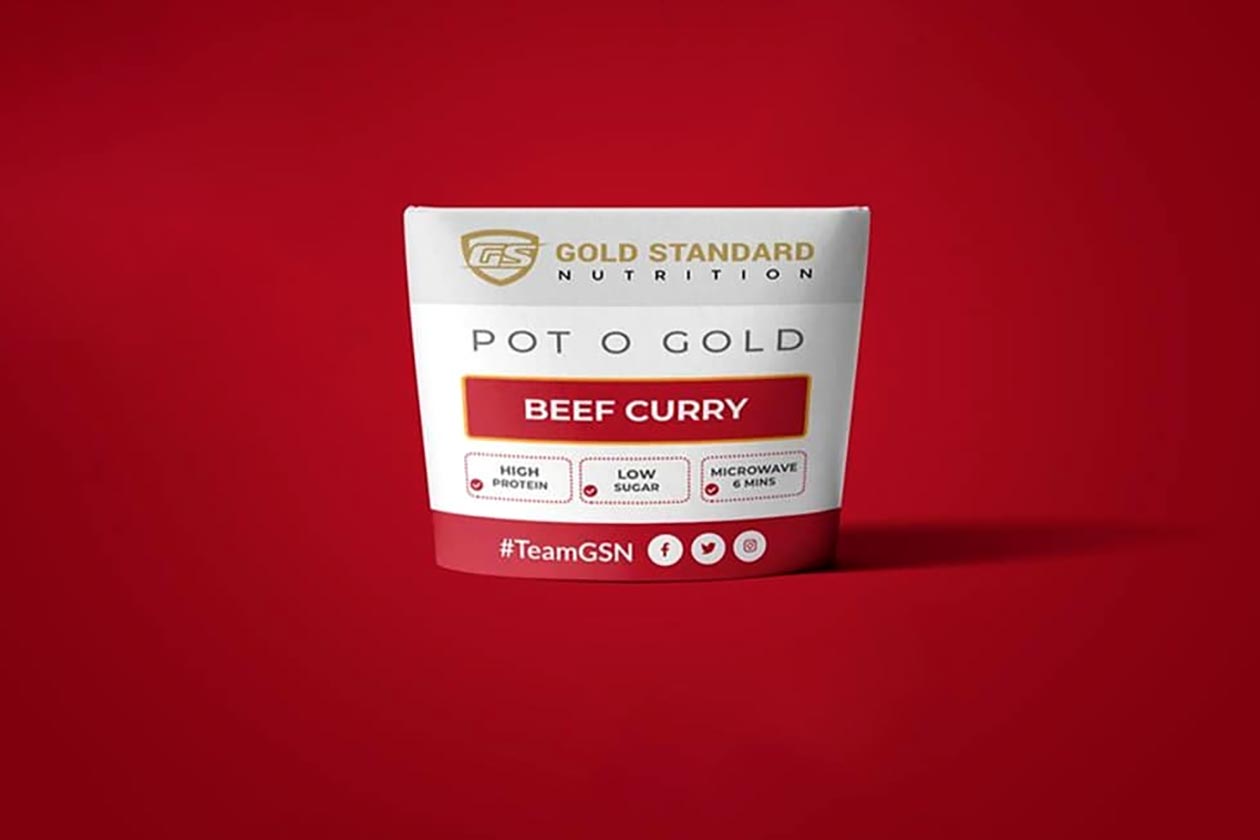 gold standard nutrition beef curry pot o gold
