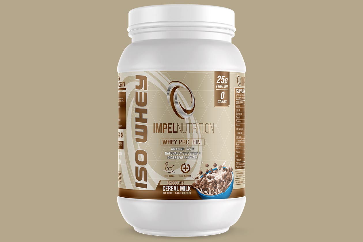 impel nutrition iso whey