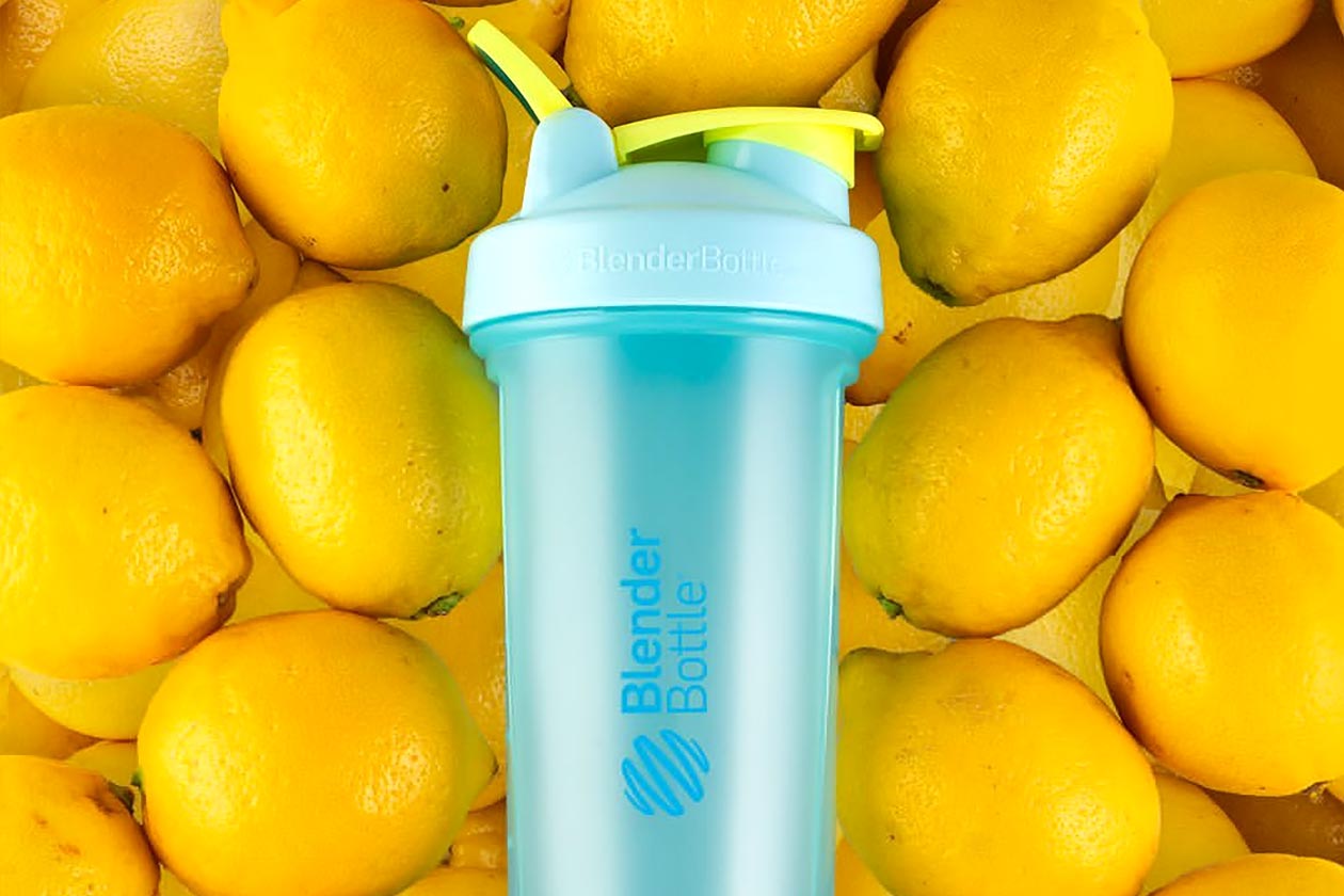 BlenderBottle drops its blue and yellow Lemonberry for the month of April