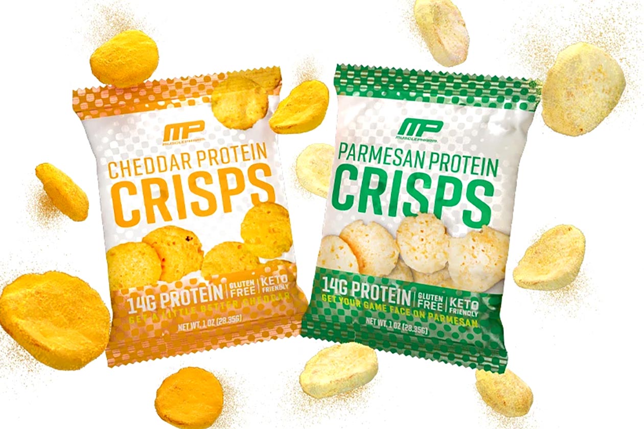 musclepharm protein cheese crisps