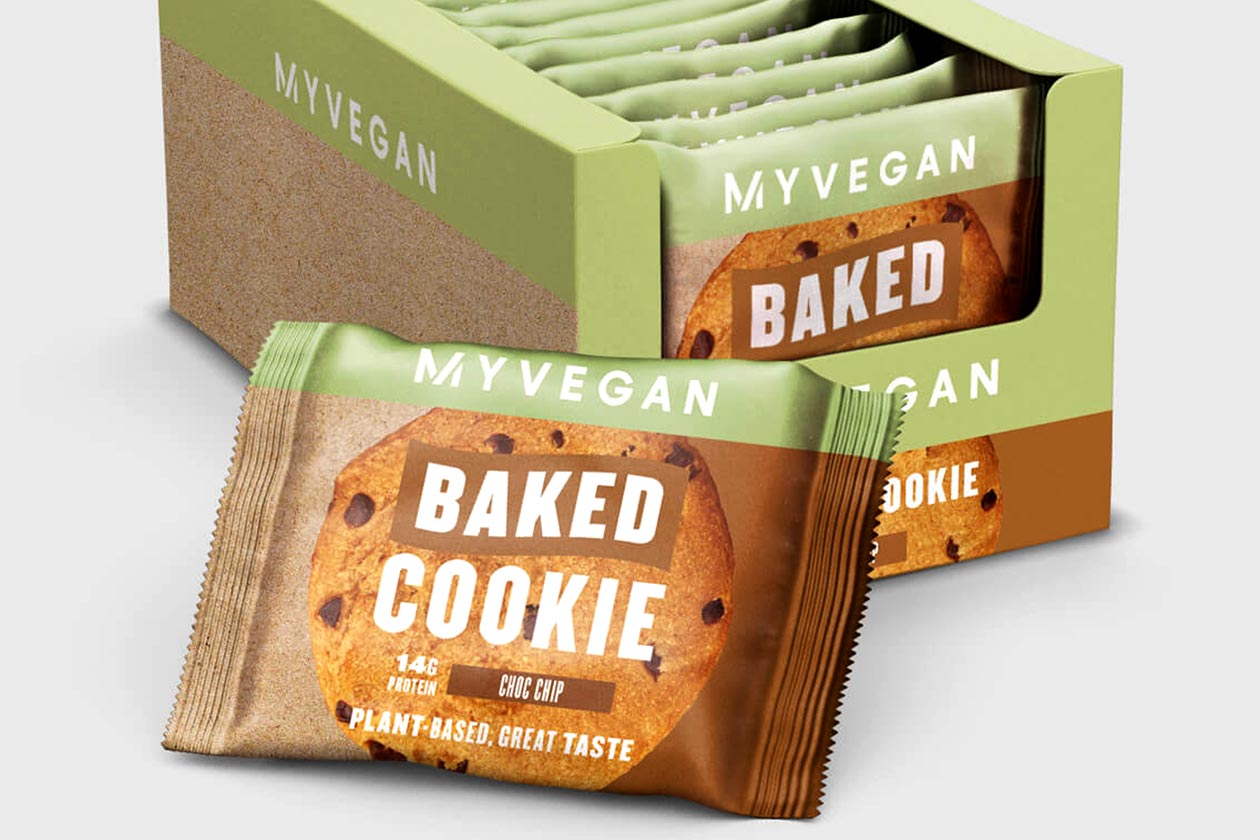 myprotein baked cookie