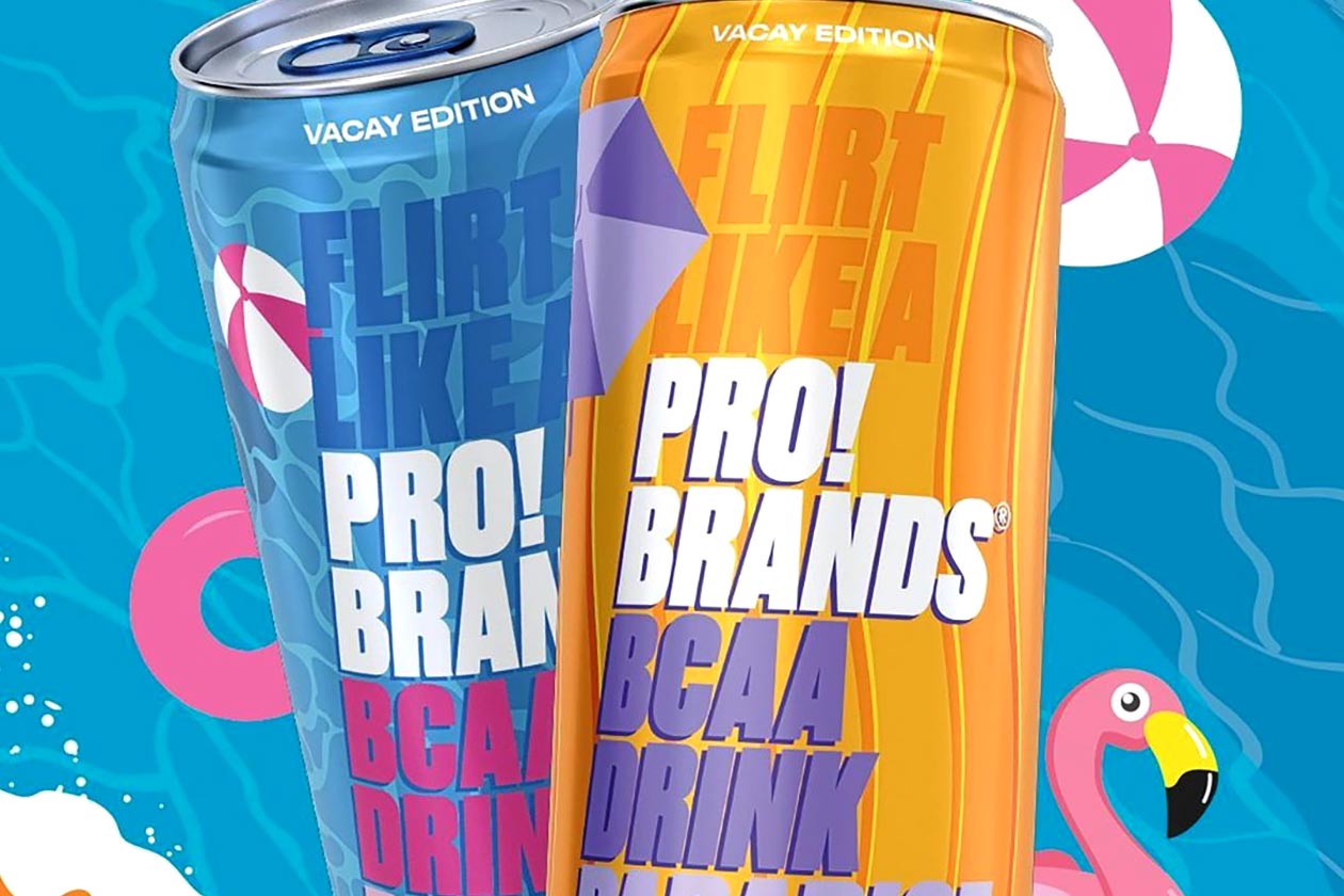 pro brands vacay edition bcaa drink