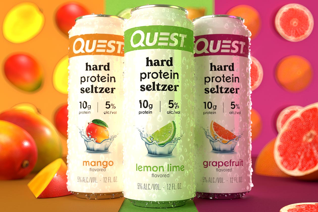 quest hard protein seltzer