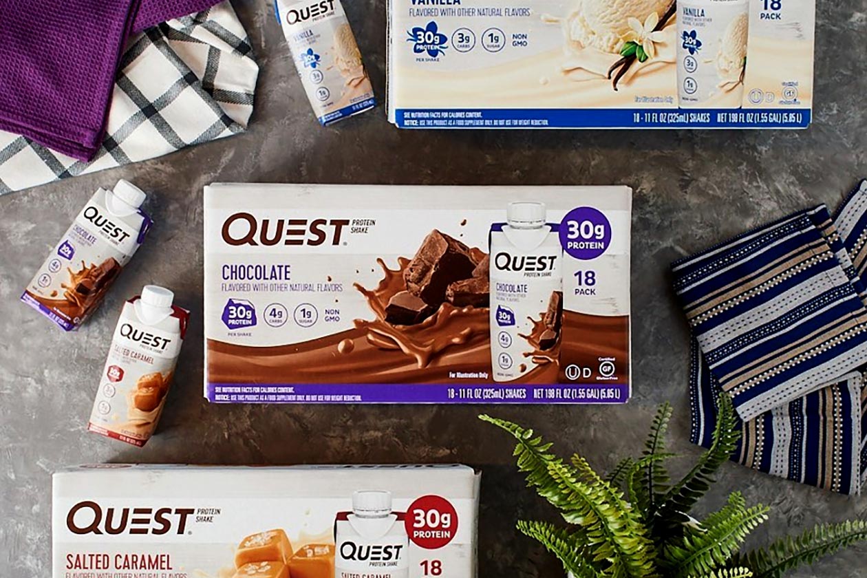 quest protein shake sams club 18 pack