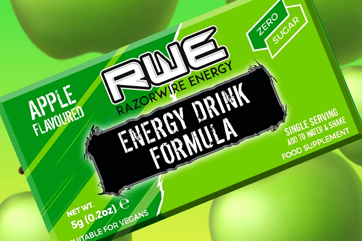 Razorwire expands its Energy Drink Formula menu to three with Apple