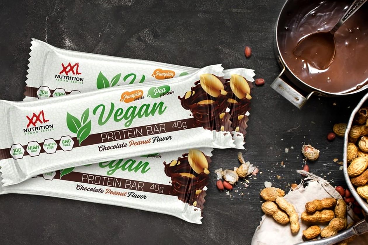 xxl nutrition vegan protein bar