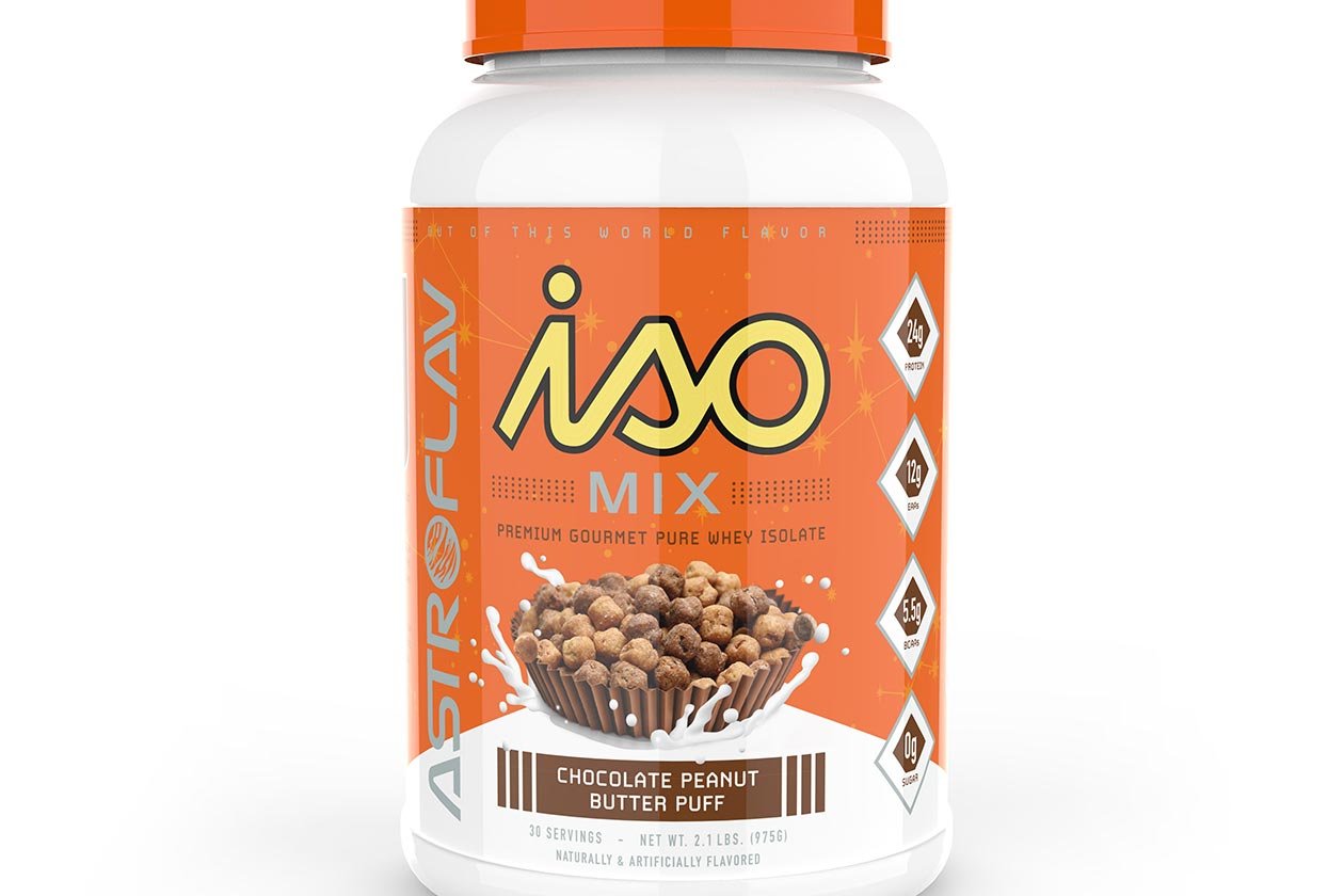 astroflav chocolate peanut butter puff iso mix