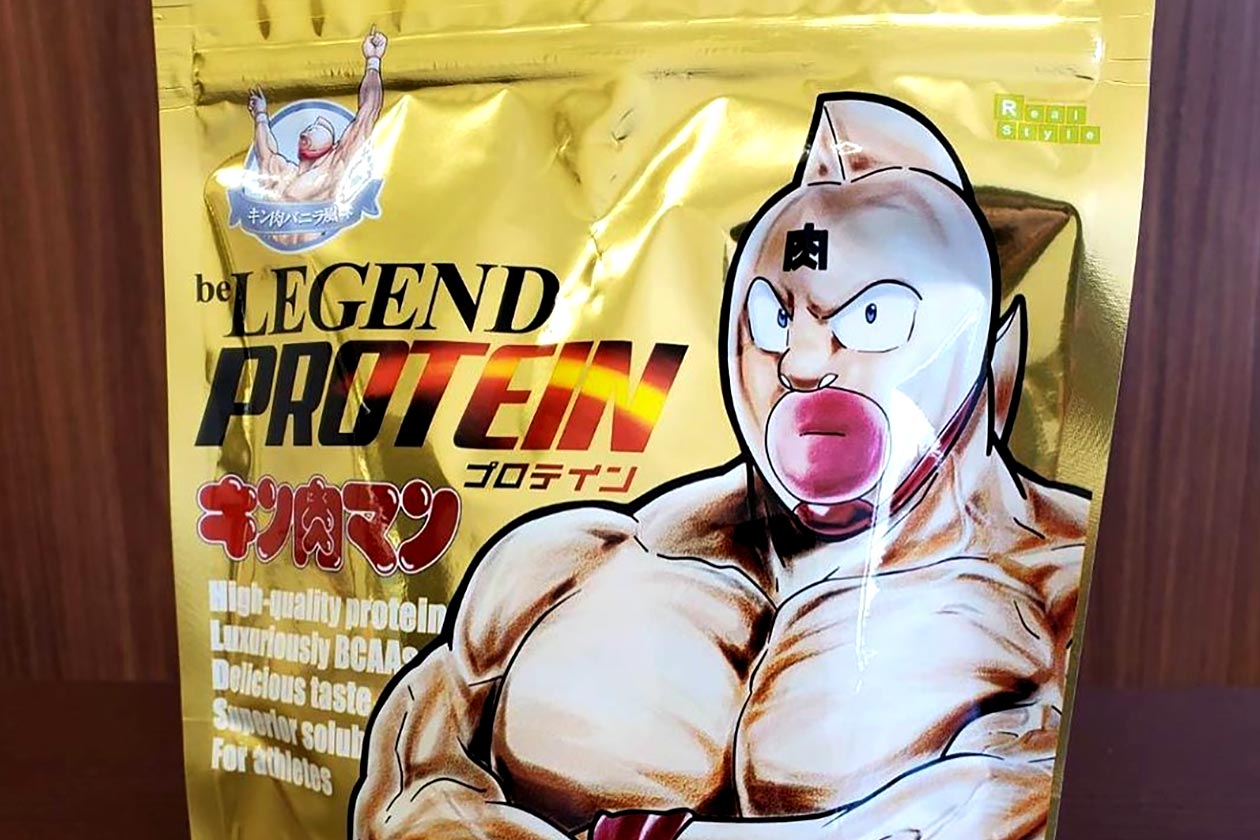 be legend kinnikuman vanilla protein powder