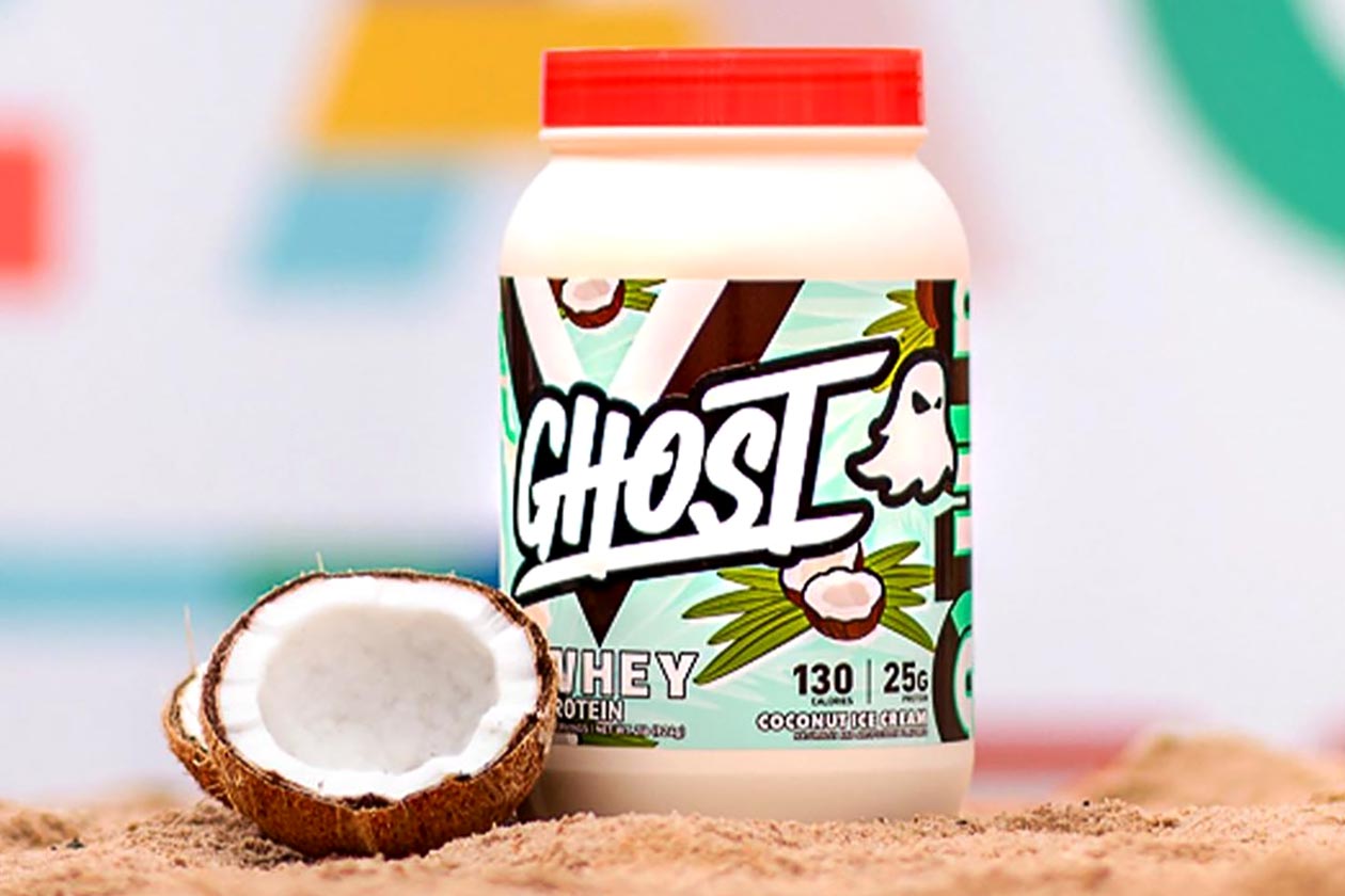 coconut ice cream ghost whey