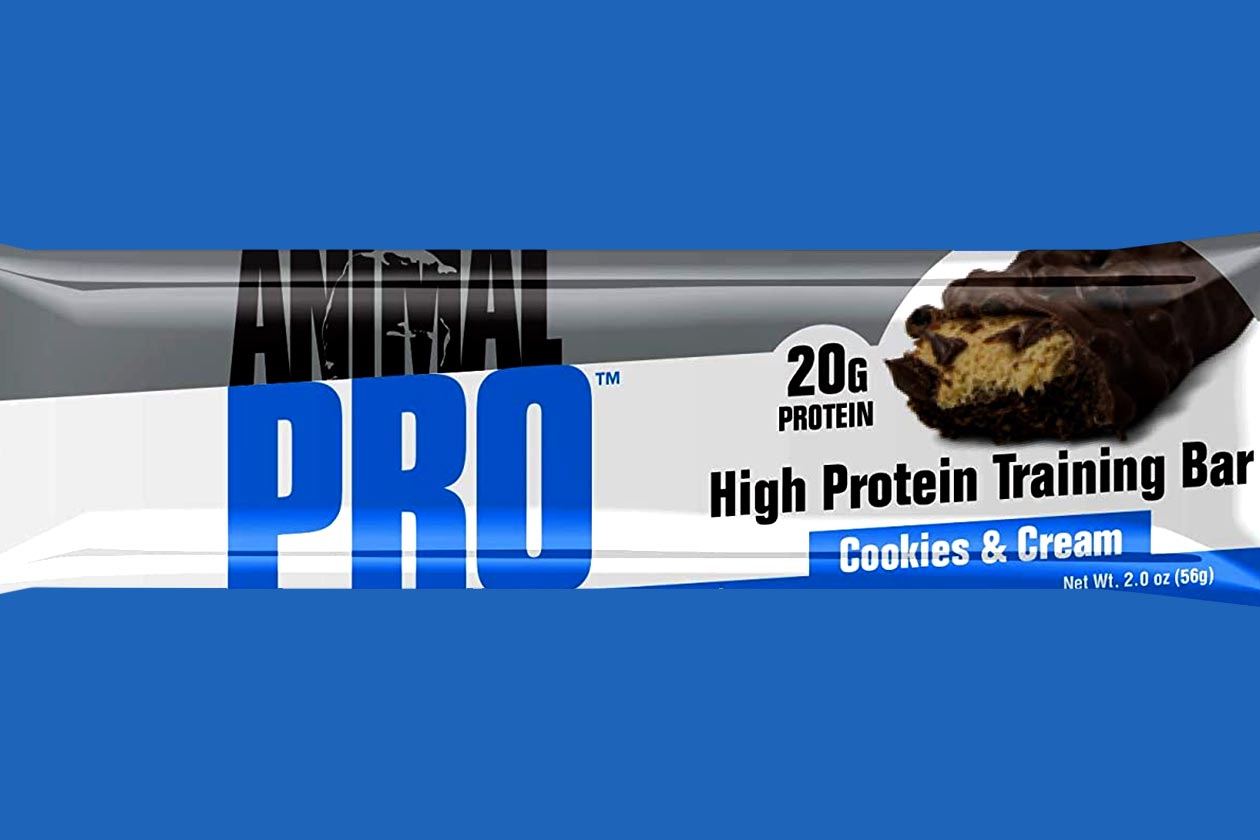 cookies and cream animal pro bar