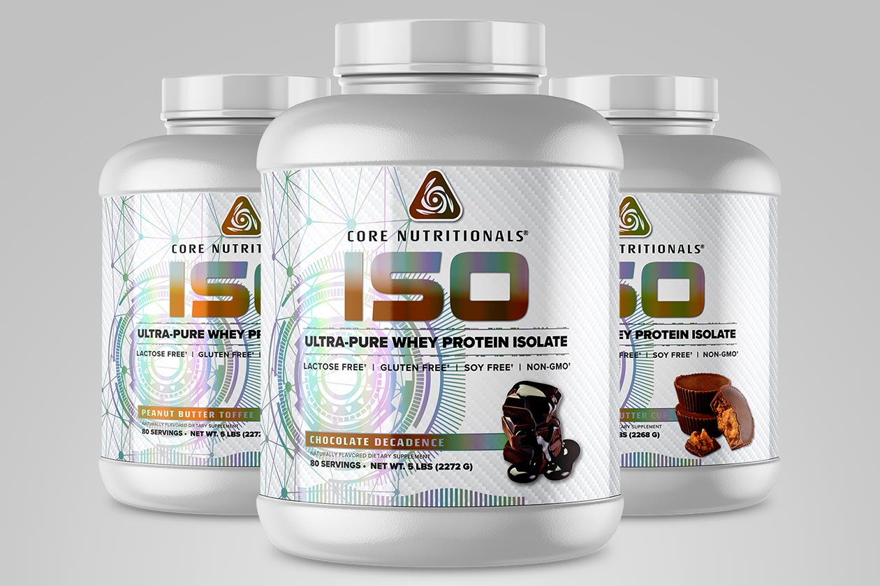 core nutritionals core iso launch deal