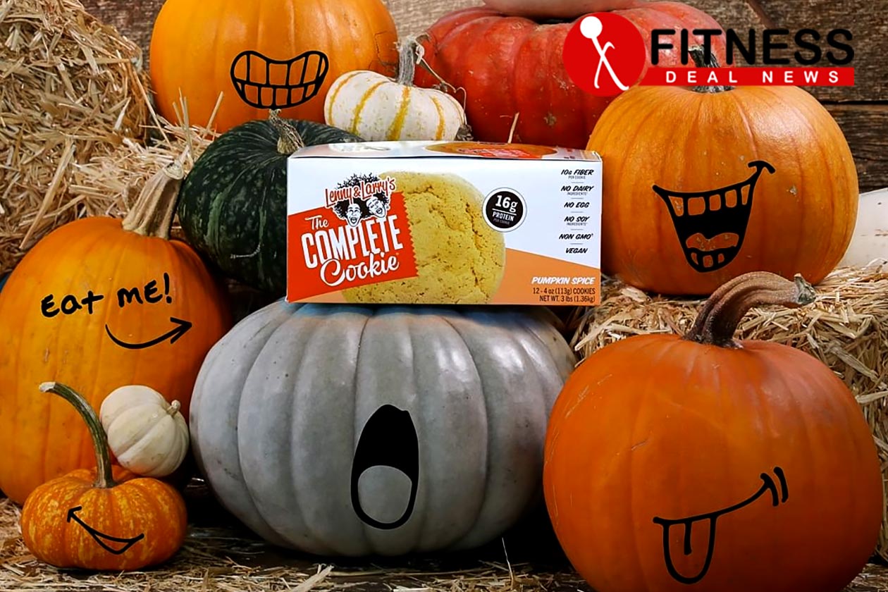 fdn deal alert pumpkin spice lenny larrys complete cookie