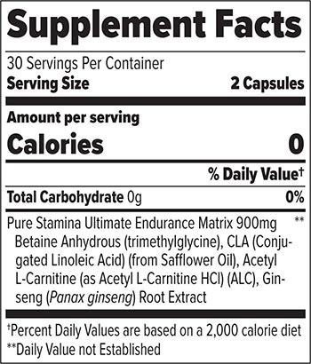 finaflex pure stamina