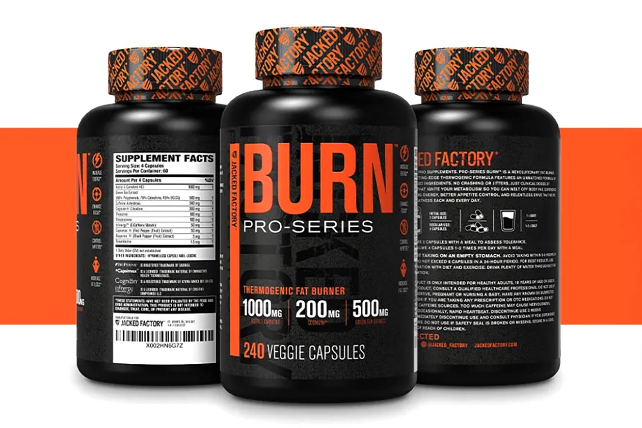 jacked factory burn pro series