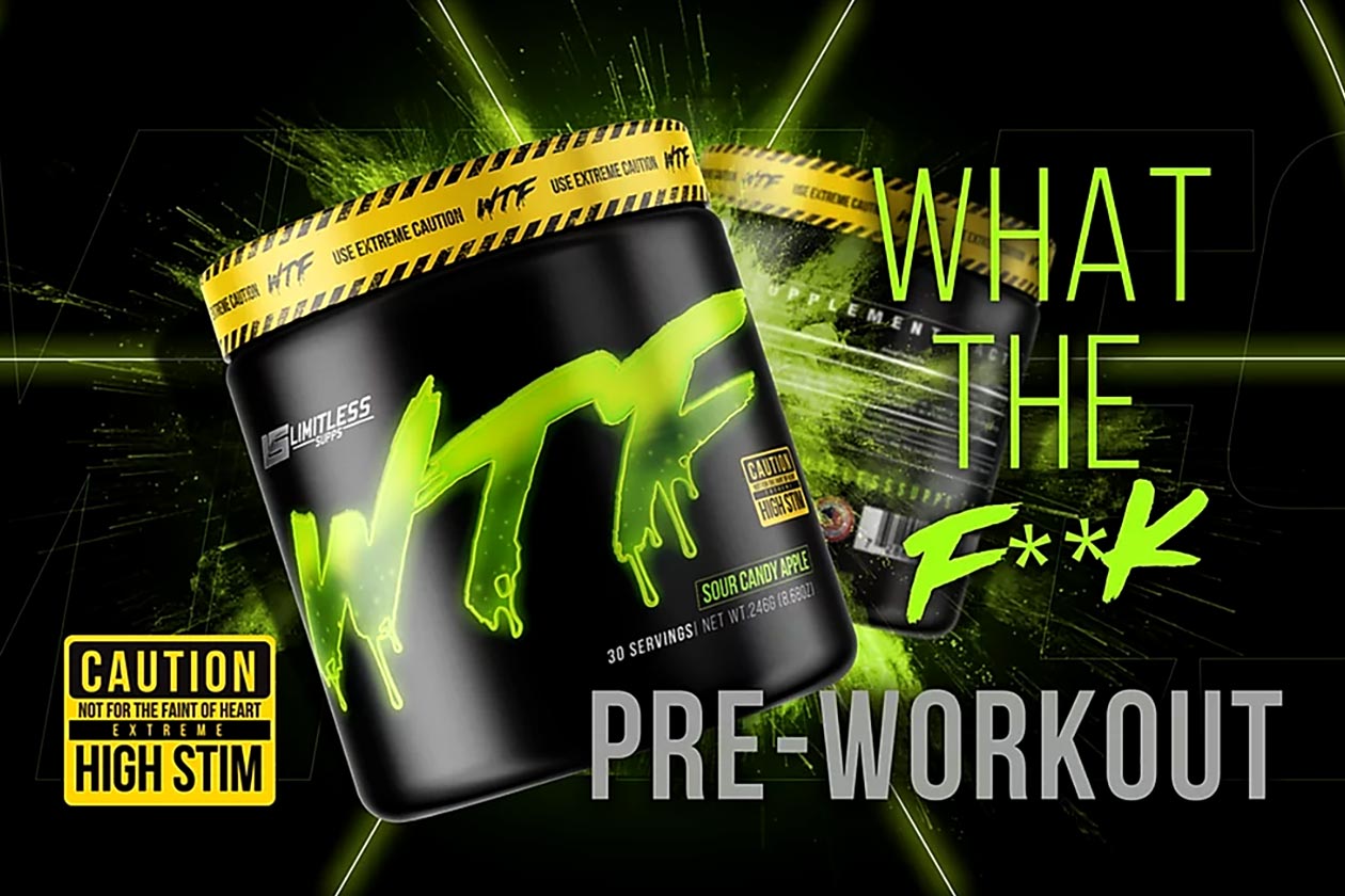 limitless supps wtf apre-workout