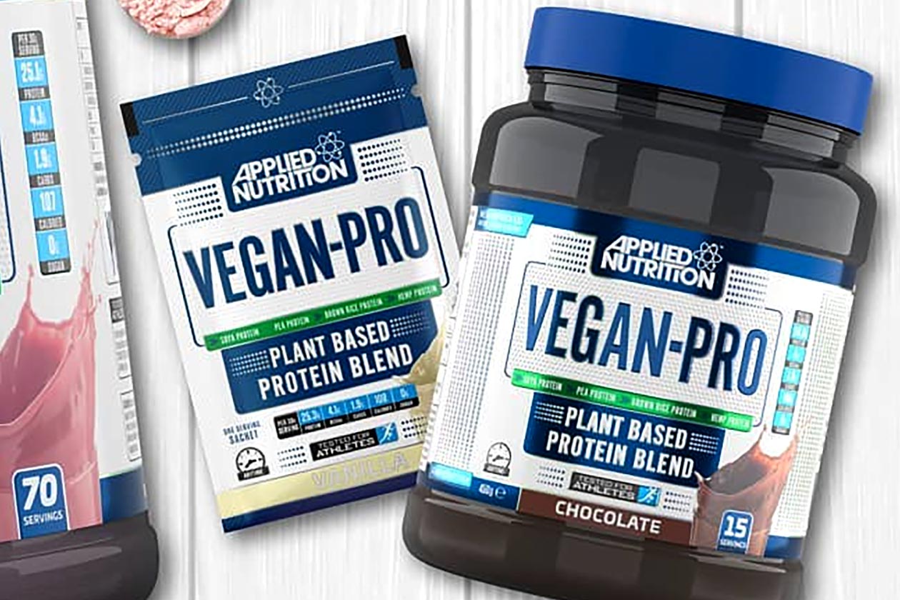 smaller sizes of applied vegan pro