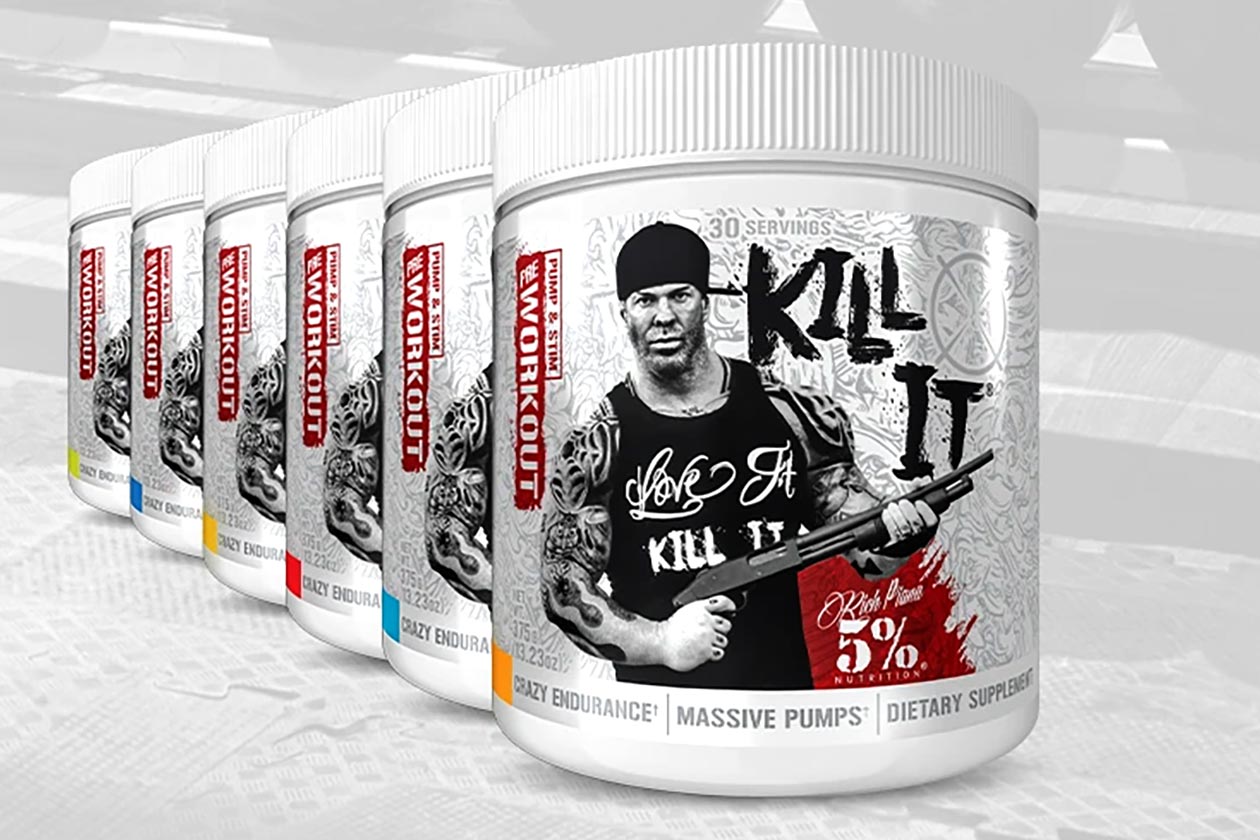 5 percent nutrition rebranded kill it