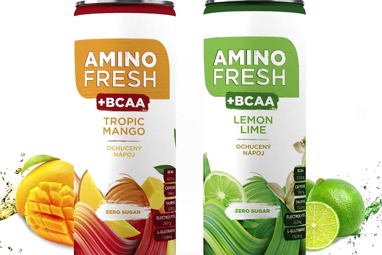 amino fresh beverage rebrand