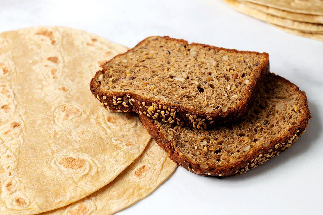 eat me guilt free protein bread and tortilla
