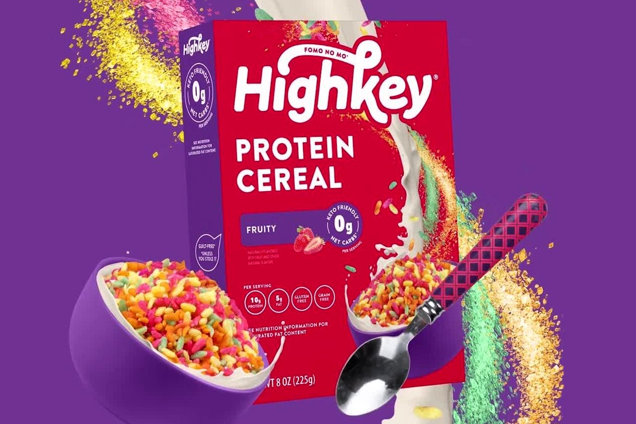 highkey fruity protein cereal