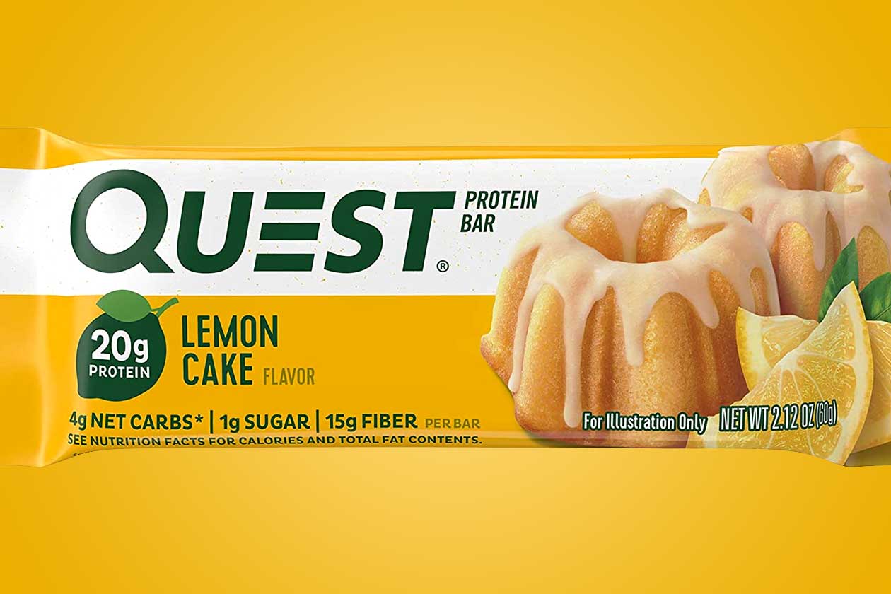 lemon cake quest bar