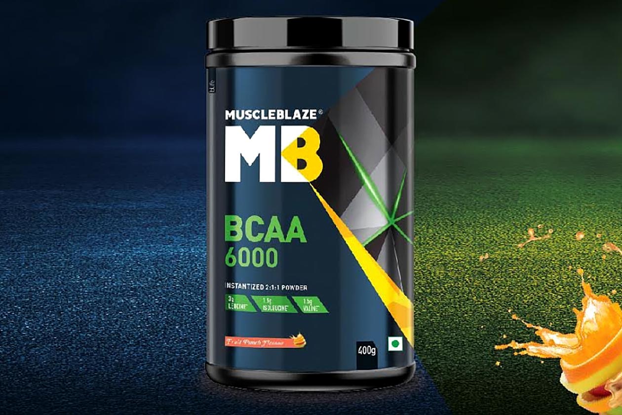 musceblaze fruit punch bcaa 6000