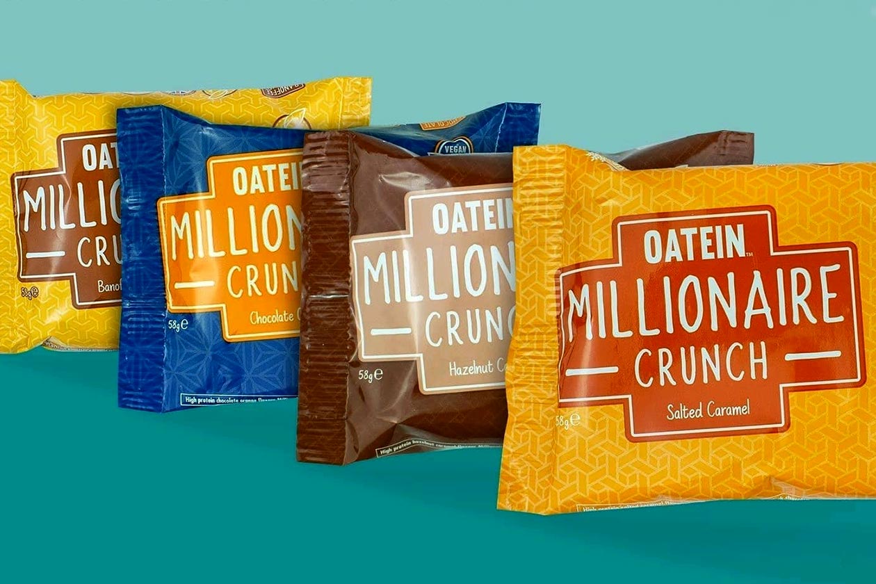 oatein banoffee caramel millionaire crunch