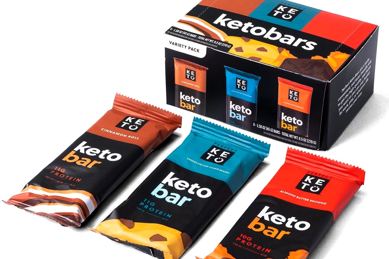 perfect keto keto bar variety pack