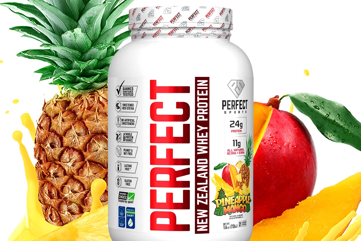 perfect sports pineapple mango perfect protein