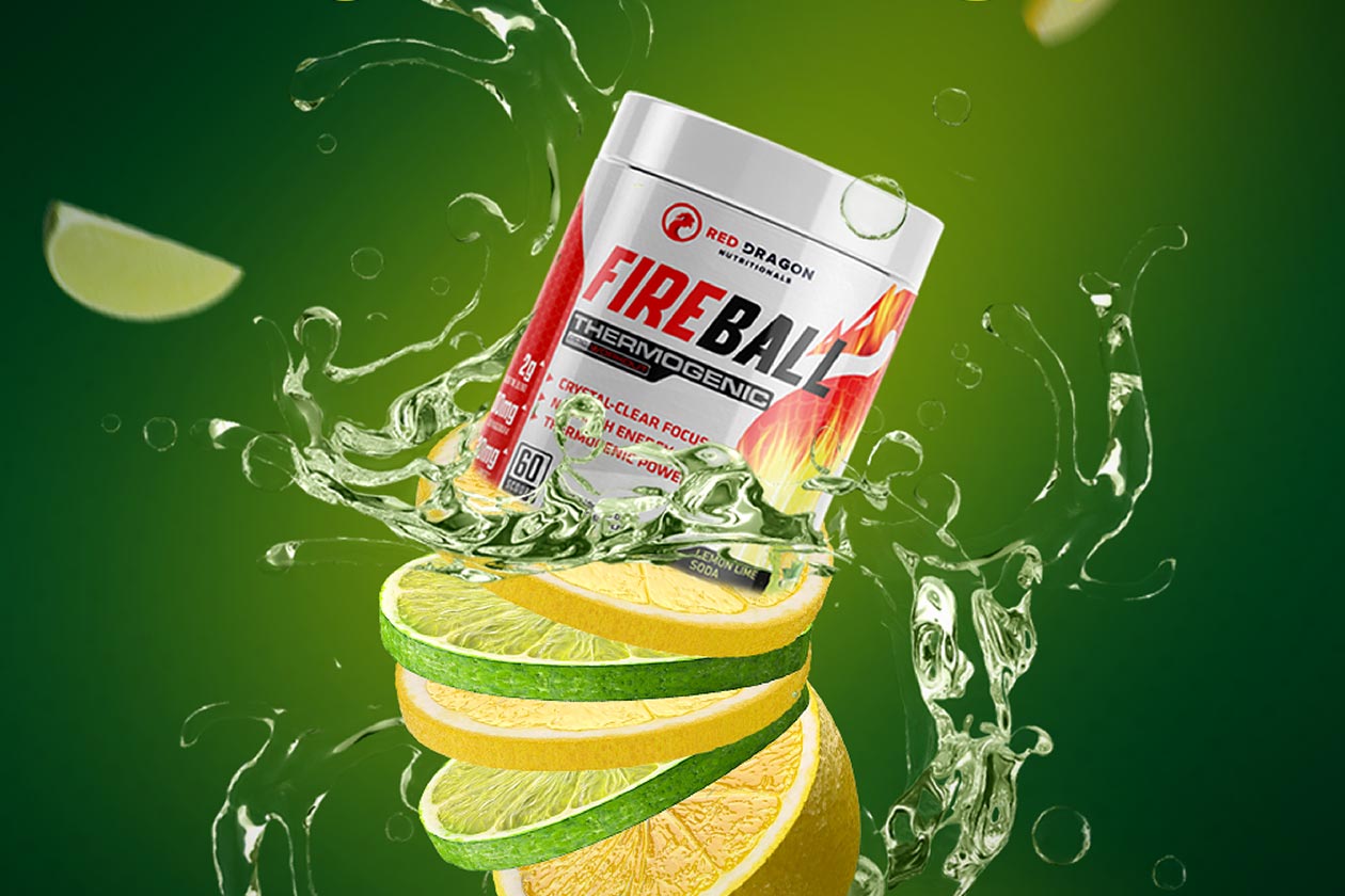 red dragon lemon lime soda fireball