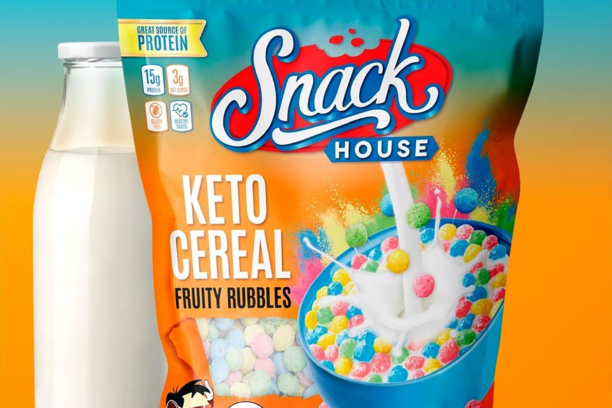 snackhouse foods fruity rubbles keto cereal