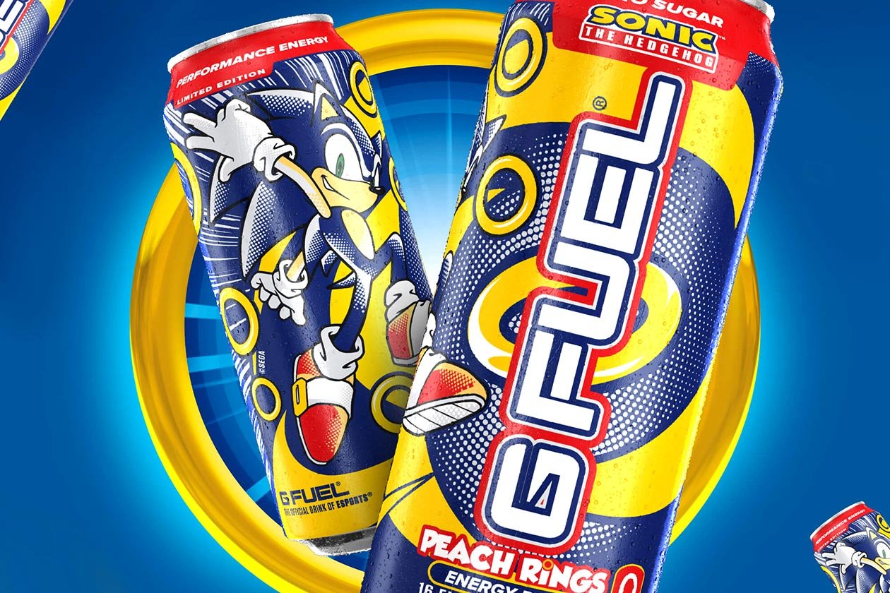 sonic the hedgehog peach rings g fuel