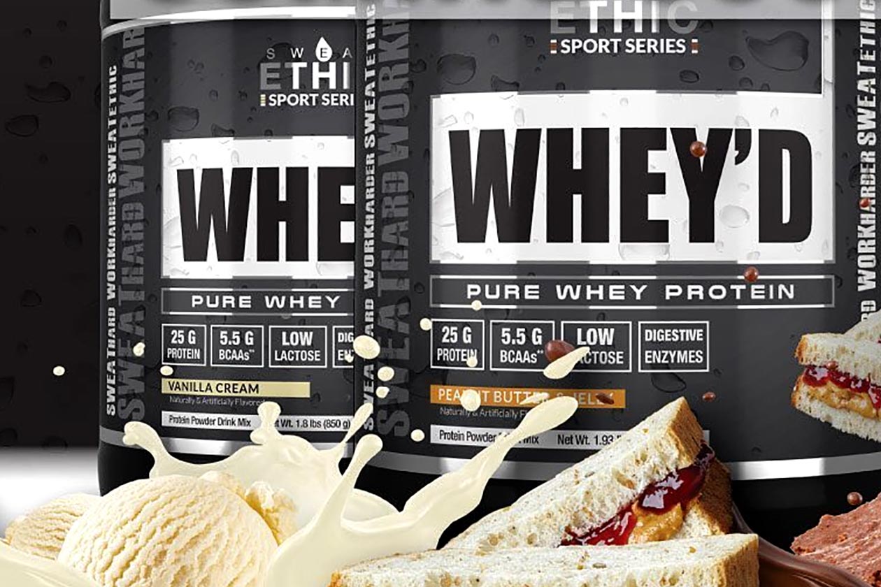 sweat ethic wheyd protein powder