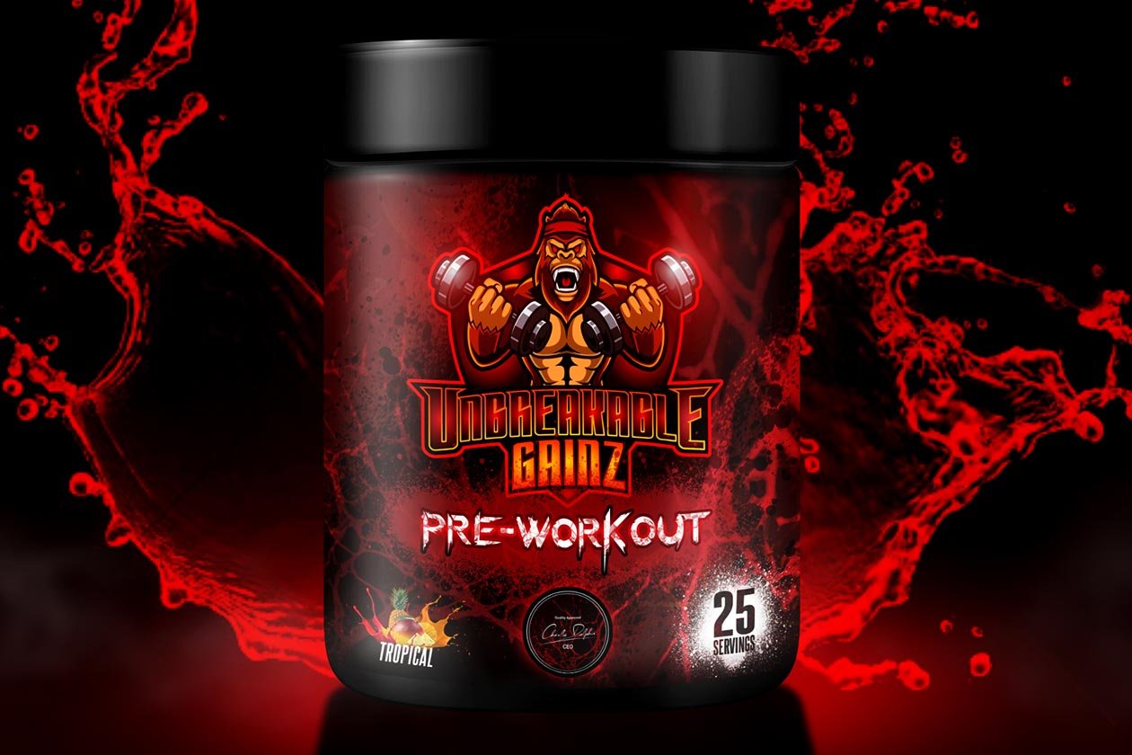 unbreakable gainz pre-workout