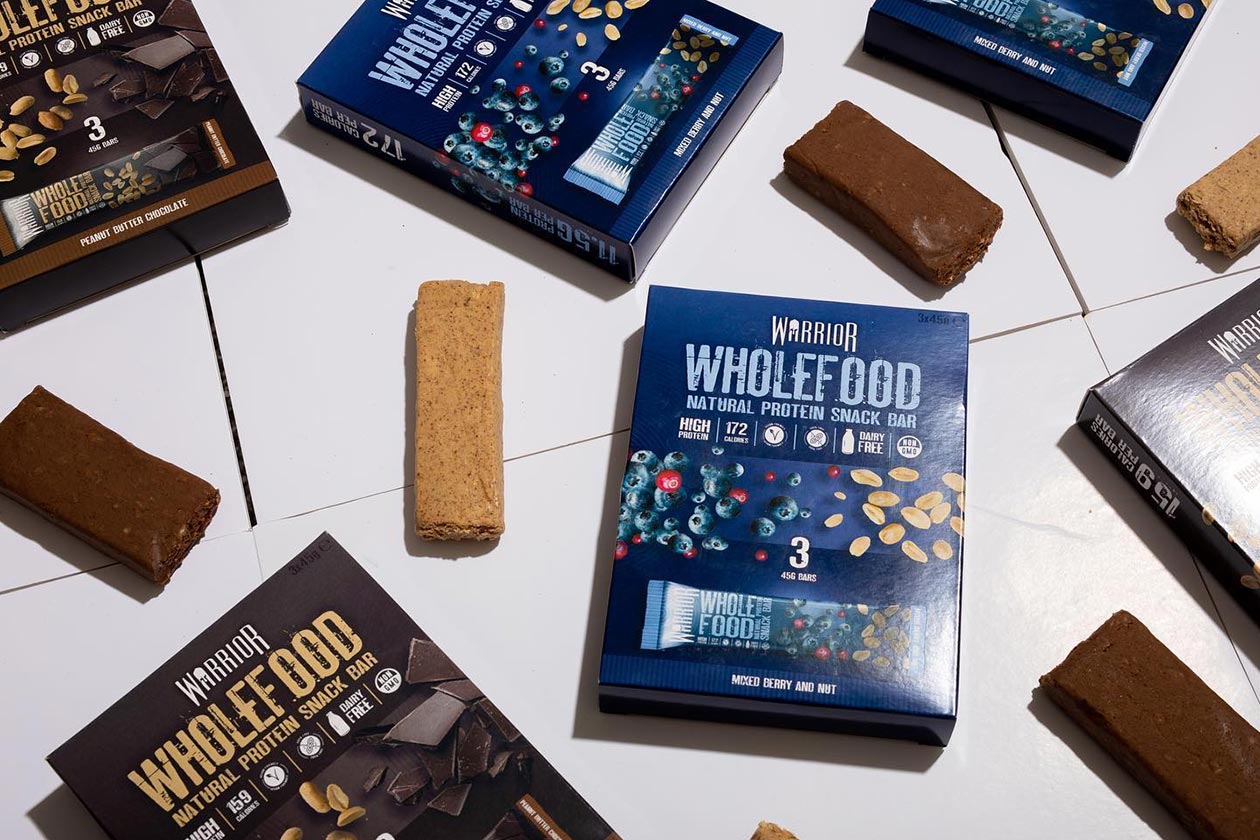 warrior wholefood protein bar