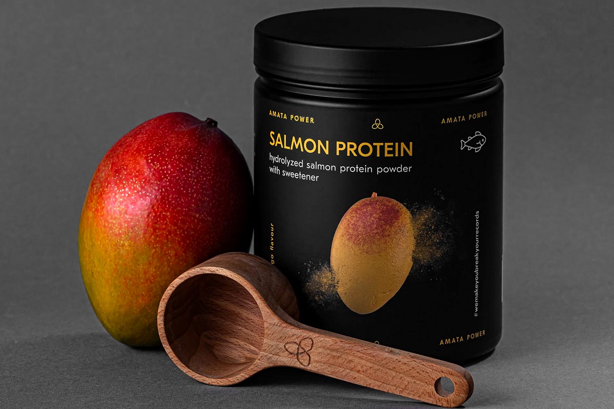 amata power salmon protein powder