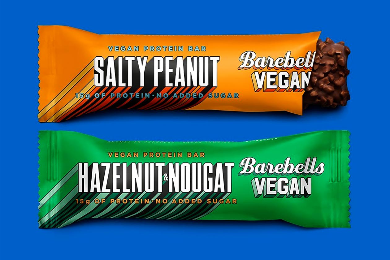 barebells vegan protein bar