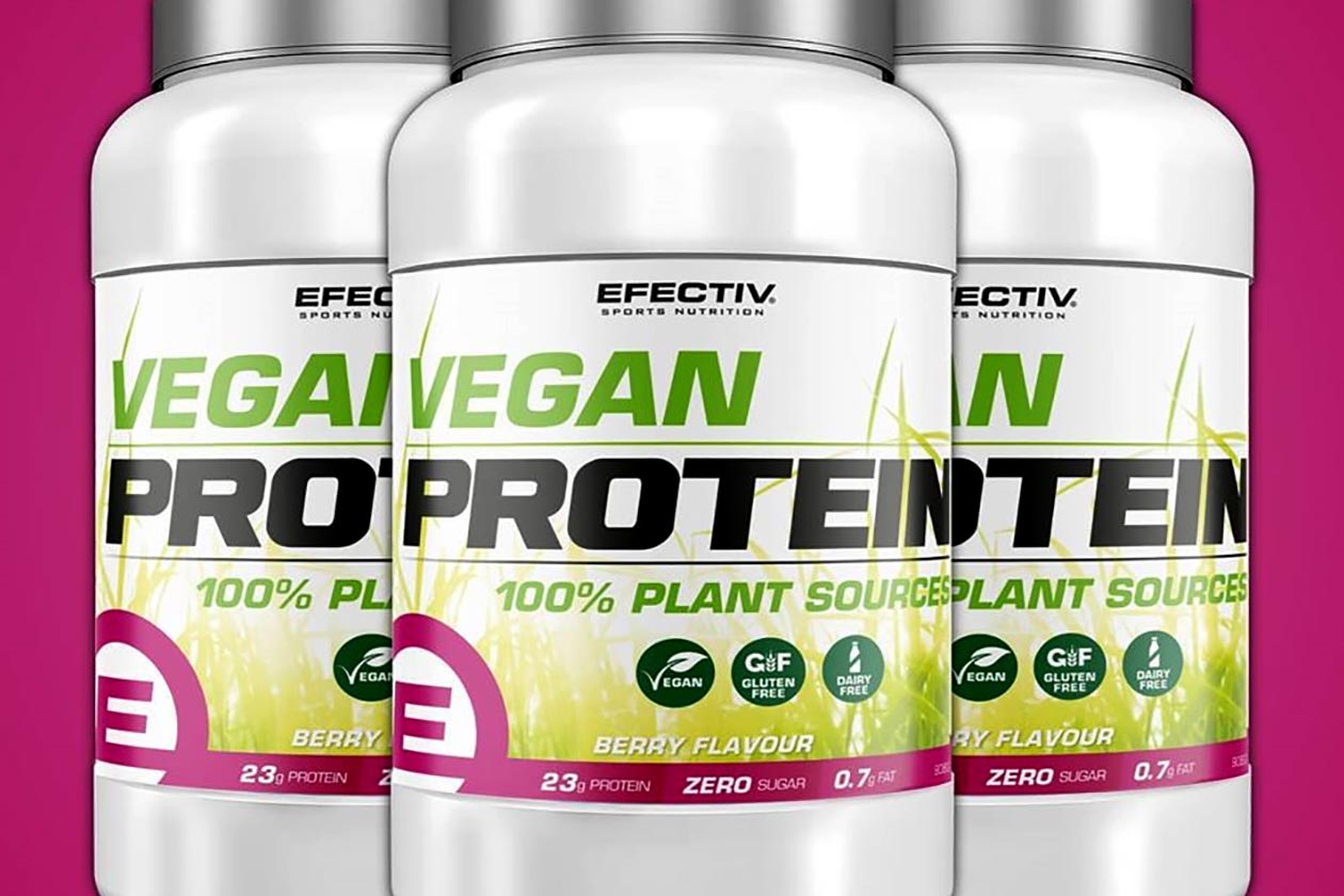 effectiv nutrition berry vegan protein