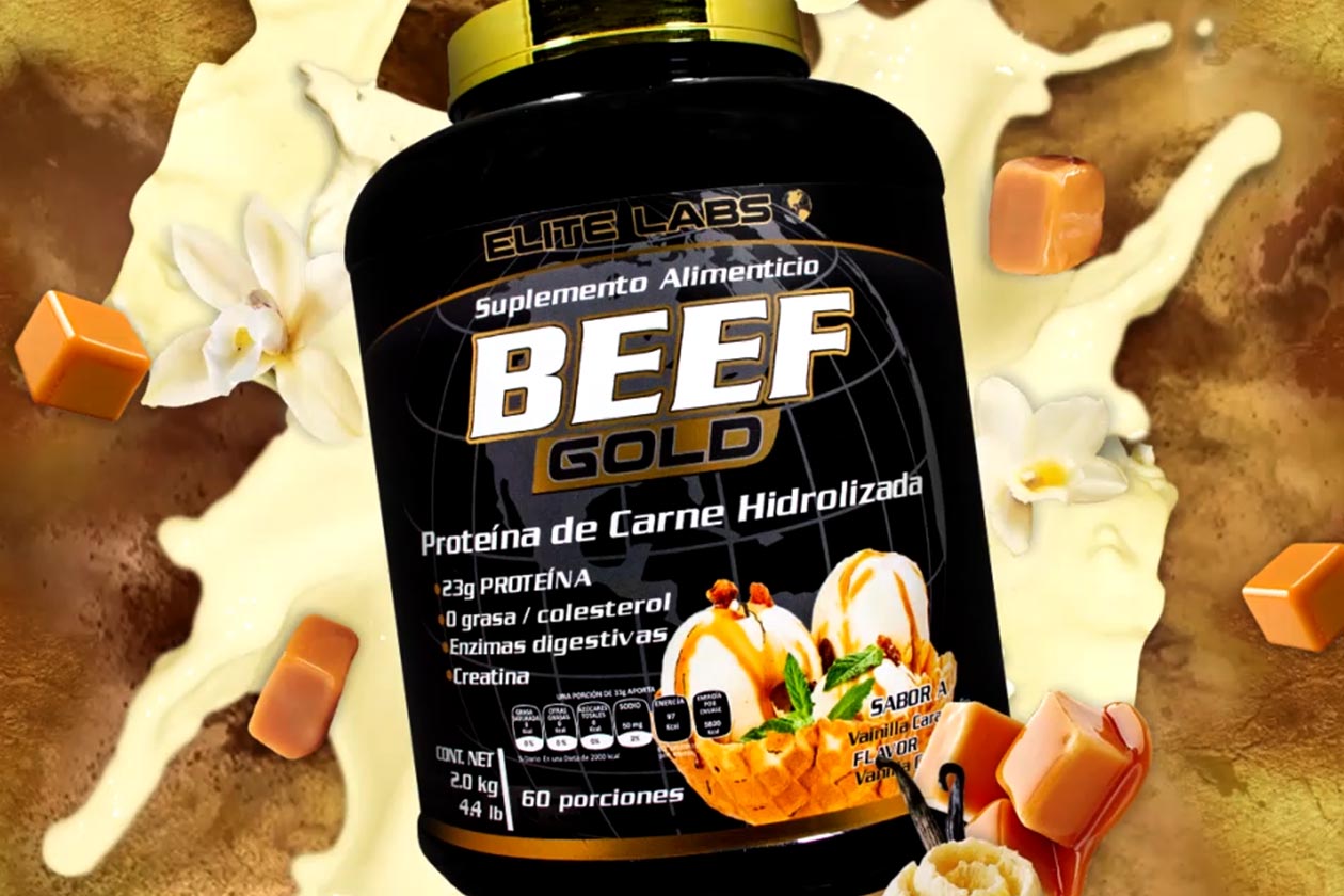 elite labs vanilla caramel beef gold