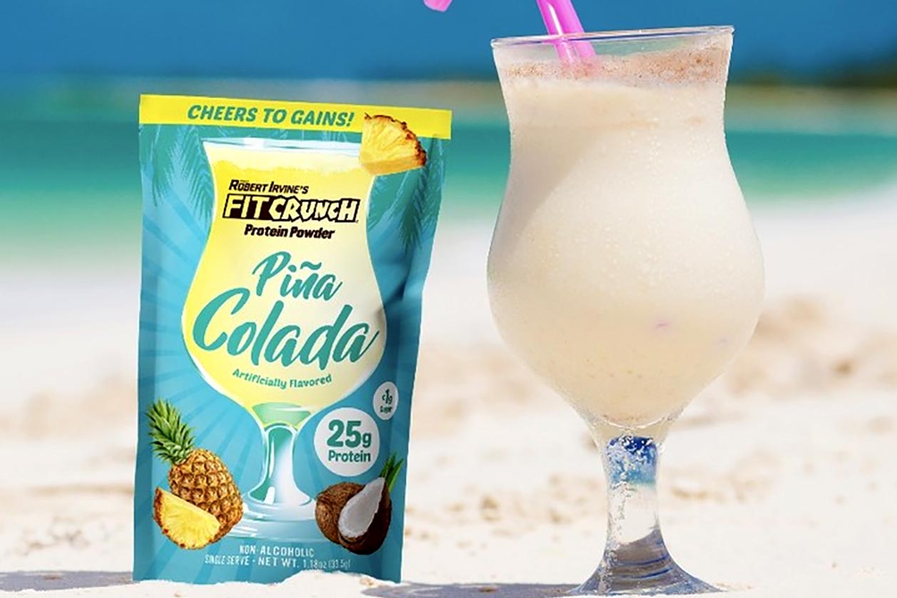 fit crunch pina colada protein powder