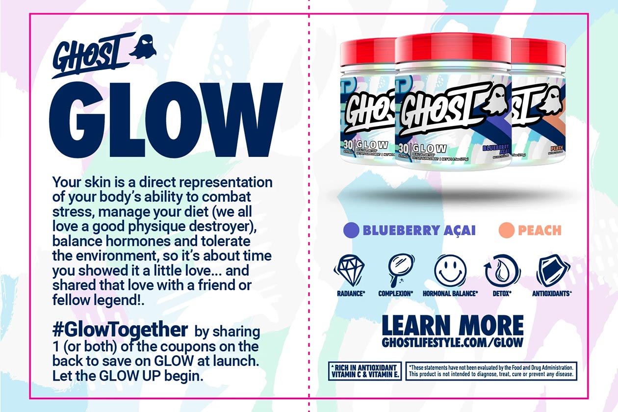 ghost glow early bird coupon card