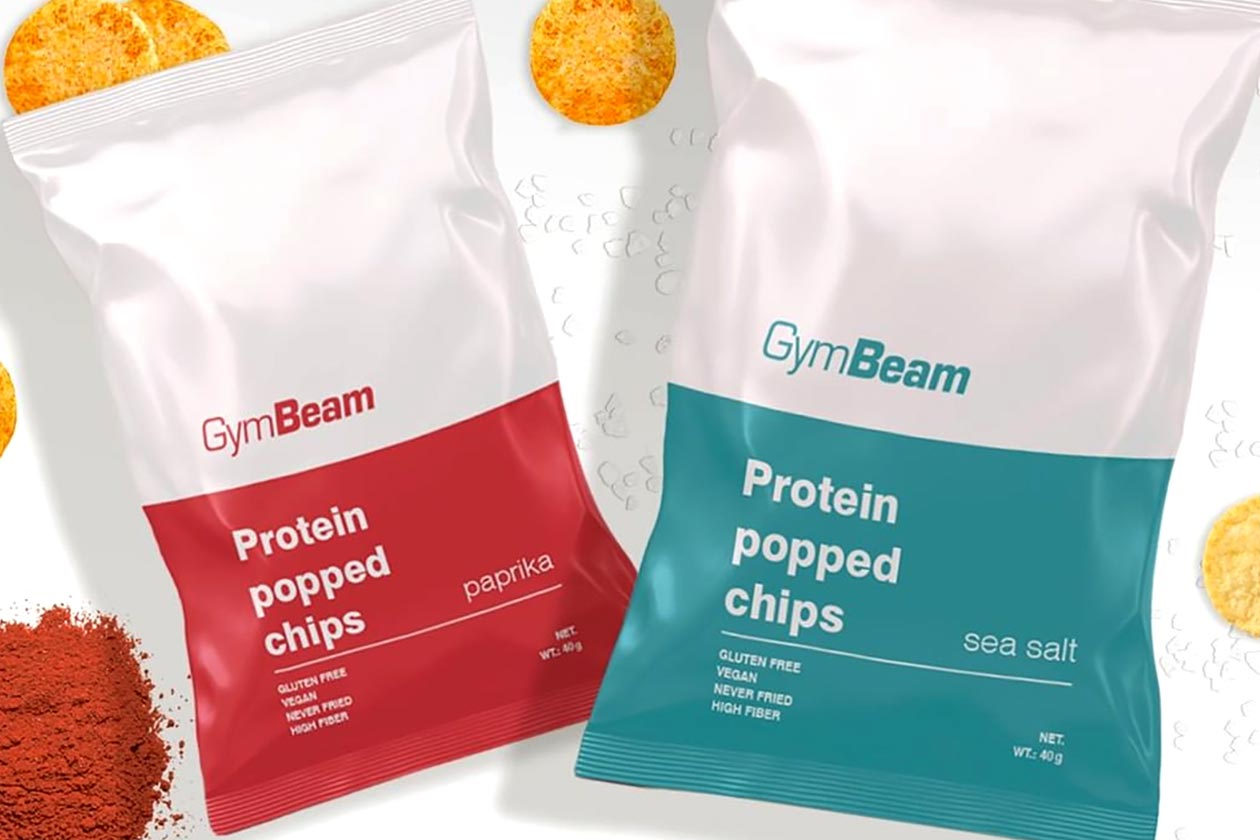 gymbeam protein popped chips