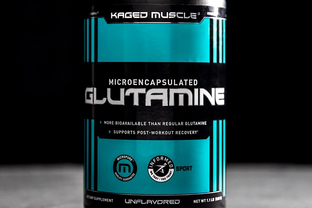 kaged muscle microencapsulated glutamine