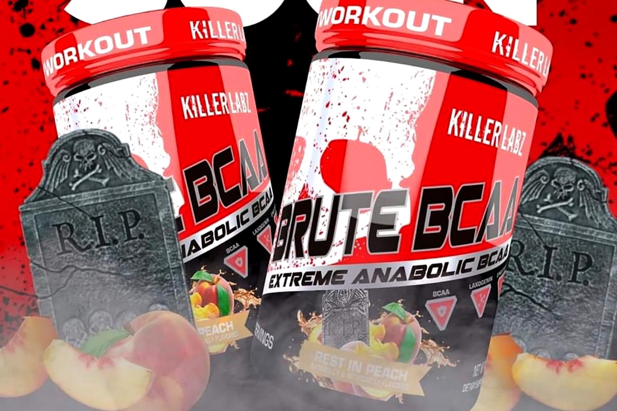 killer labz rest in peach brute bcaa