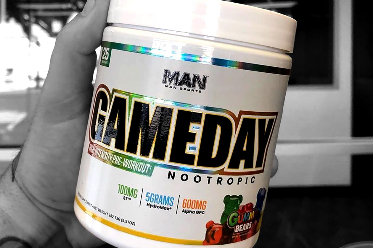 man sports game day nootropic