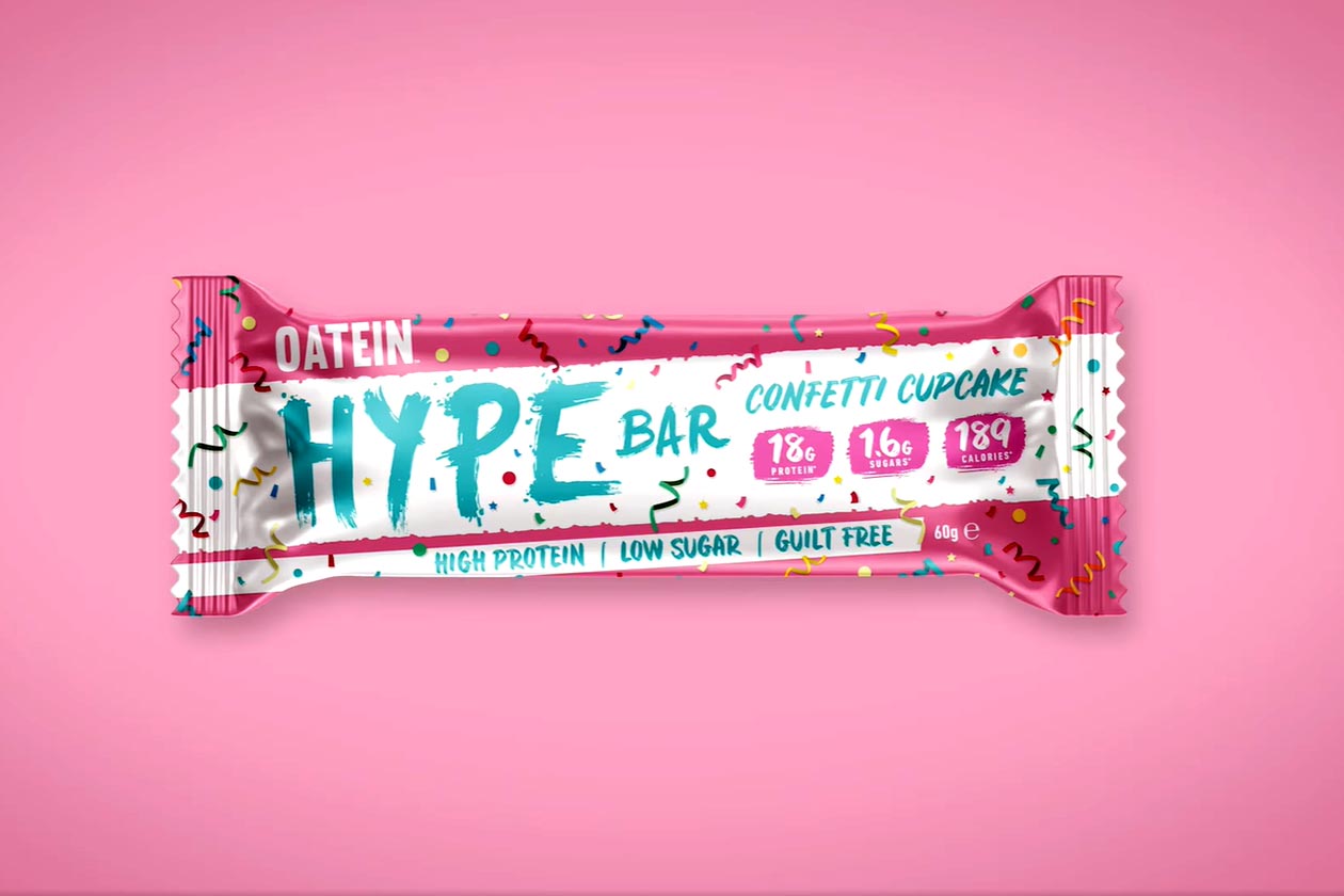 oatein confetti cupcake hype bar