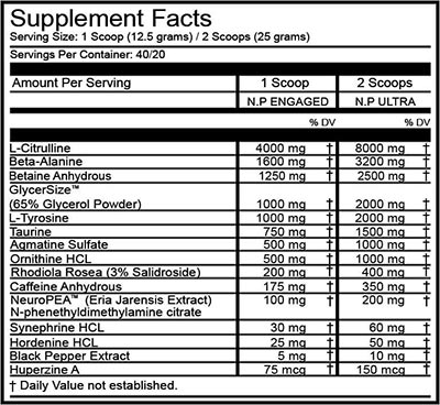 peak performance labs nuclear pre